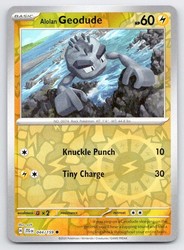 Alolan Geodude 044/159 Journey Together Reverse Holo Common