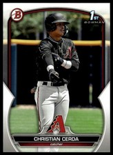 2023 Bowman #BP-56 Christian Cerda Prospects