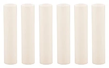 4 Inch Tall Cream Plastic Candle Covers Sleeves Chandelier Socket Covers - Slip
