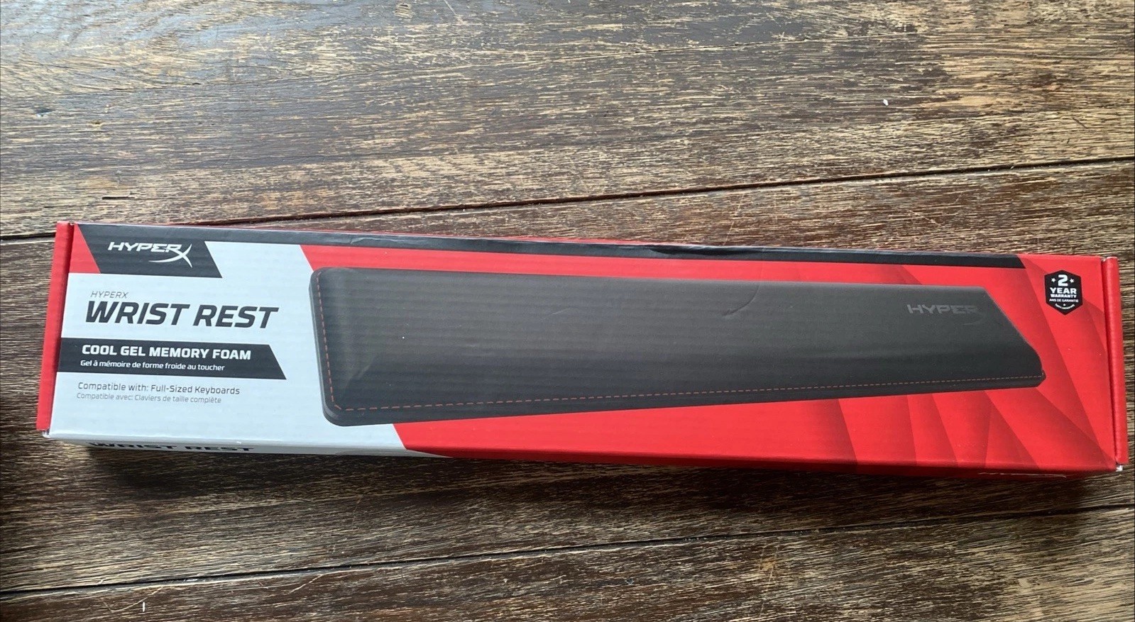 HyperX Wrist Rest Cooling Gel Memory Foam for Keyboard