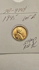 wheat penny 1945 LINCOLN CENT GREAT RED BU 1945-P NICE RED UNC DETAILS LOT #B