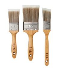 Lick Paint Brush Set - 3 Pack (1.5" Angle, 2" and  3")