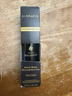 Lanza Keratin Healing Oil Reconstructor Rapid Bond Rebuilding Treatment 3.4 Oz