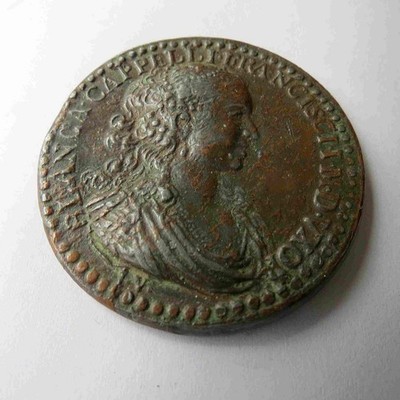 Renaissance-Medaille ca. 1765 auf Bianca Capello;Florenz,Stempel von G. Z. Weber