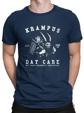Krampus Day Care Horror Holiday Men's T-shirt