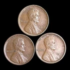 1917 Lincoln Cent Year Set, AU