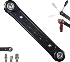 Original 3/8” Drive Professional Extension Wrench, Impact Rated, Offset Ratchet 
