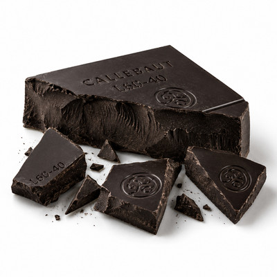 Callebaut Dark Chocolate Finest Belgian Bakers Blocks (Select Quantity)