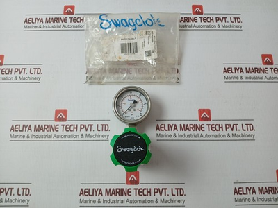 #ad #ad SWAGELOK KPR1JRB417A200JO Pressure Gauge W Regulator 0 40 BAR 0 600 PSI $1049.99