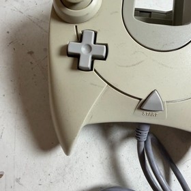 Sega Dreamcast HKT-7700 Gray Video Game Controller with Visual Memory Unit