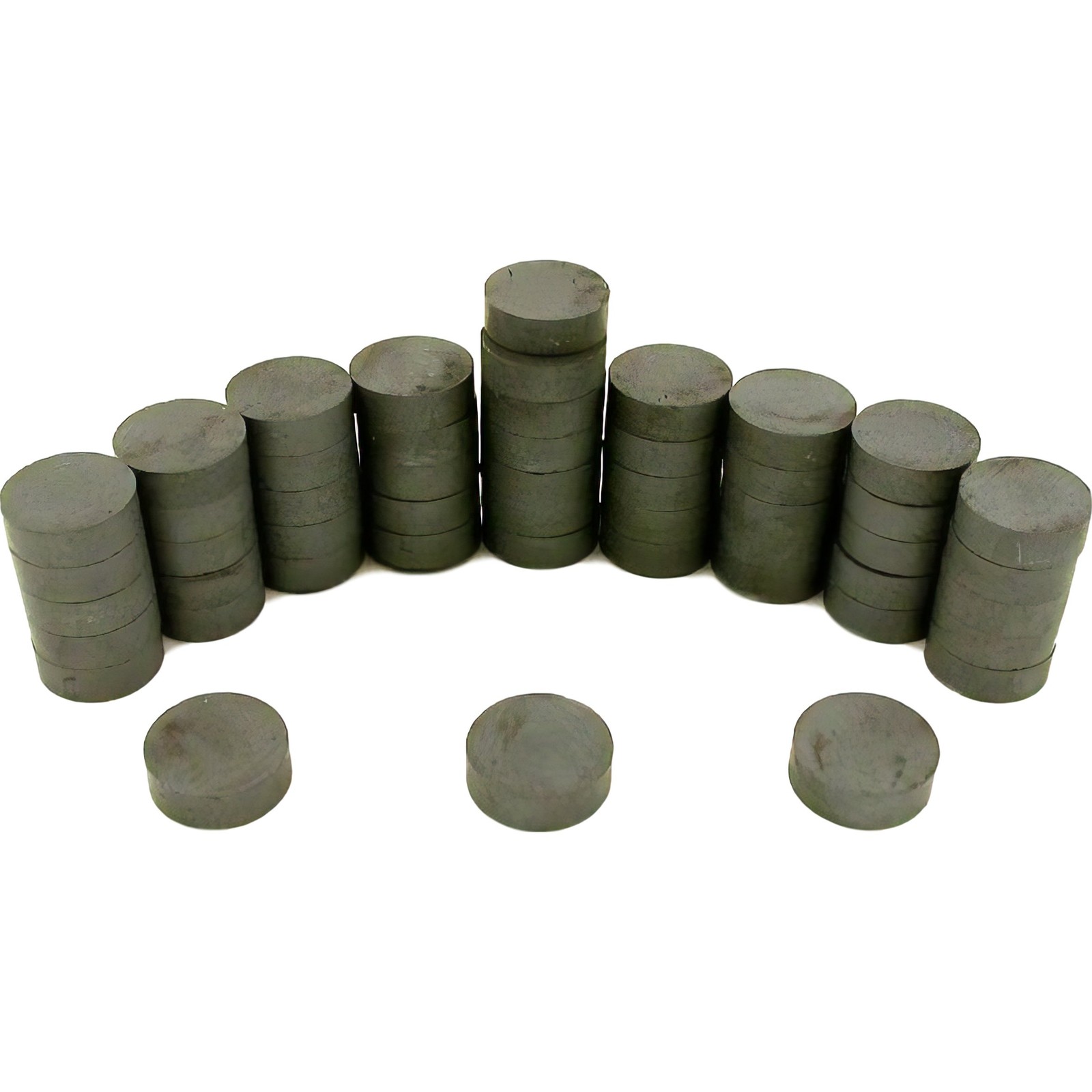 50 Round Full Disc Magnets Crafts Hobby Home Model Fridge Office Part 3/4"
