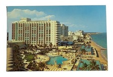 Americana Hotel Bal Harbour Florida Postcard ...