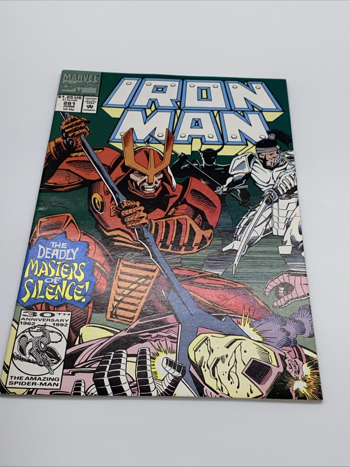 Iron Man #281 - Marvel Comics 1992 - 1st App Tony Stark War Machine Armor