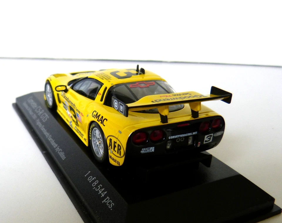 Action Corvette C5-R GTS 2001 Daytona 24 Hrs Pilgrim Earnhardt 1:43 - Image 4 of 4