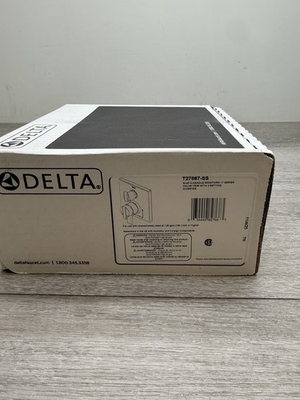 #ad #ad Delta T27867 SS Ara 17 Series Pressure Balanced Valve Trim Brilliance Stainless $289.99