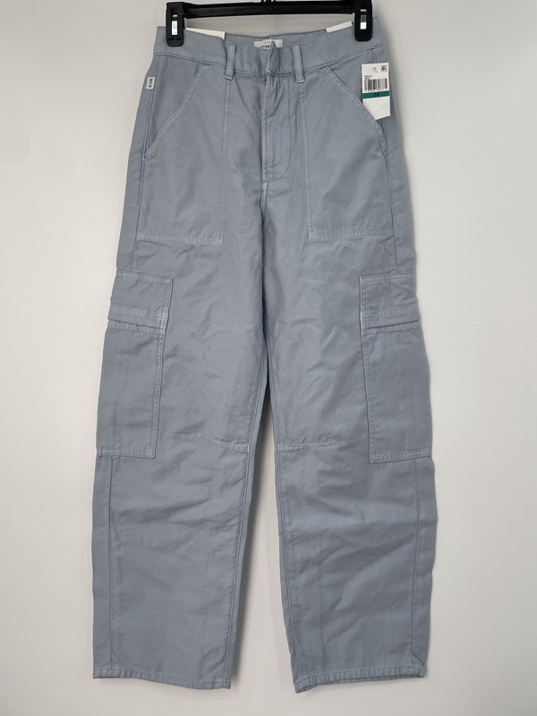 Citizens Of Humanity Womens Cargo Pants June Blue Size 24 Marcelle Relaxed Fit