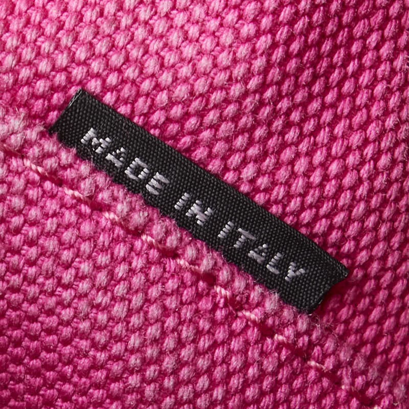 Prada Canapa Triangle Logo Plate Handbag Shoulder Bag 2WAY BN2642 Pink Canvas La thumbnail 9