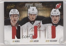 2013-14 Panini Prime Trios 20/25 Adam Larsson Anton Volchenkov Jon Merrill 0c3