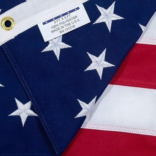 Valley Forge 3 Fuß x 5 Fuß Polycotton USA-Flagge, neu - Bild 3 von 3