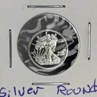 1 Gram 0.999 Fine Silver Round - Walking Liberty