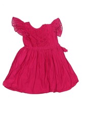 LoveShackFancy Girls Pink Dress 3