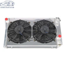 For Chevrolet For Chevy S10/S-10 Blazer 1982-1901 1902 3Row Radiator+Shroud Fan