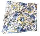 WAVERLY Imperial Dress Porcelain Buckingham Scalloped Valance Blue Floral Cotton — photo 6