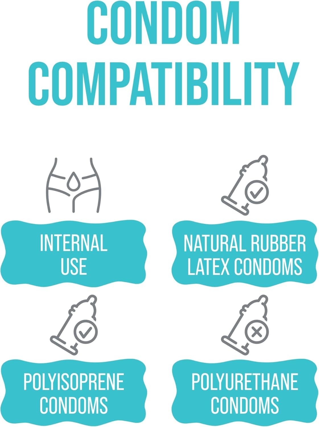 Discreet 8 Fl Oz Water-Based Lubricant - Non-Staining, Toy-Safe & Easy Clean-Up