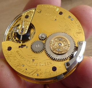 LIVERPOOL THOMAS RUSSELL GENTS MINUTE REPEATER POCKET WATCH MOVEMENT