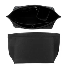 Felt Bag Organizer, Purse Organizer Insert for Tote Bag Handbag M & Black