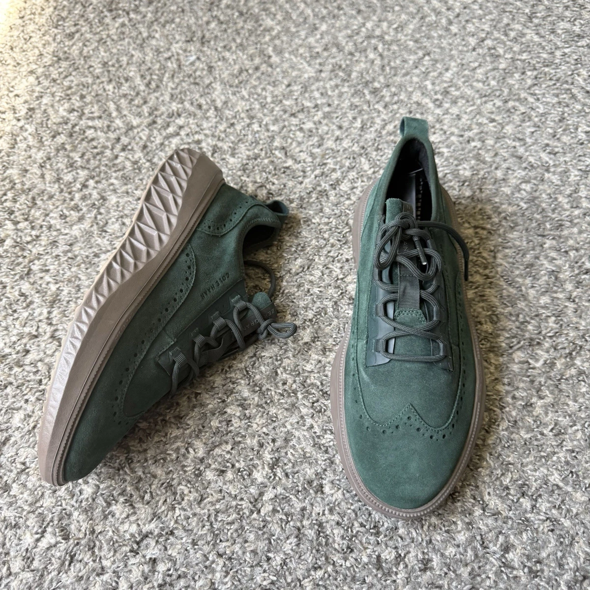 Cole Haan Green Suede Casual Shoes for Men for sale | eBay display picture 3