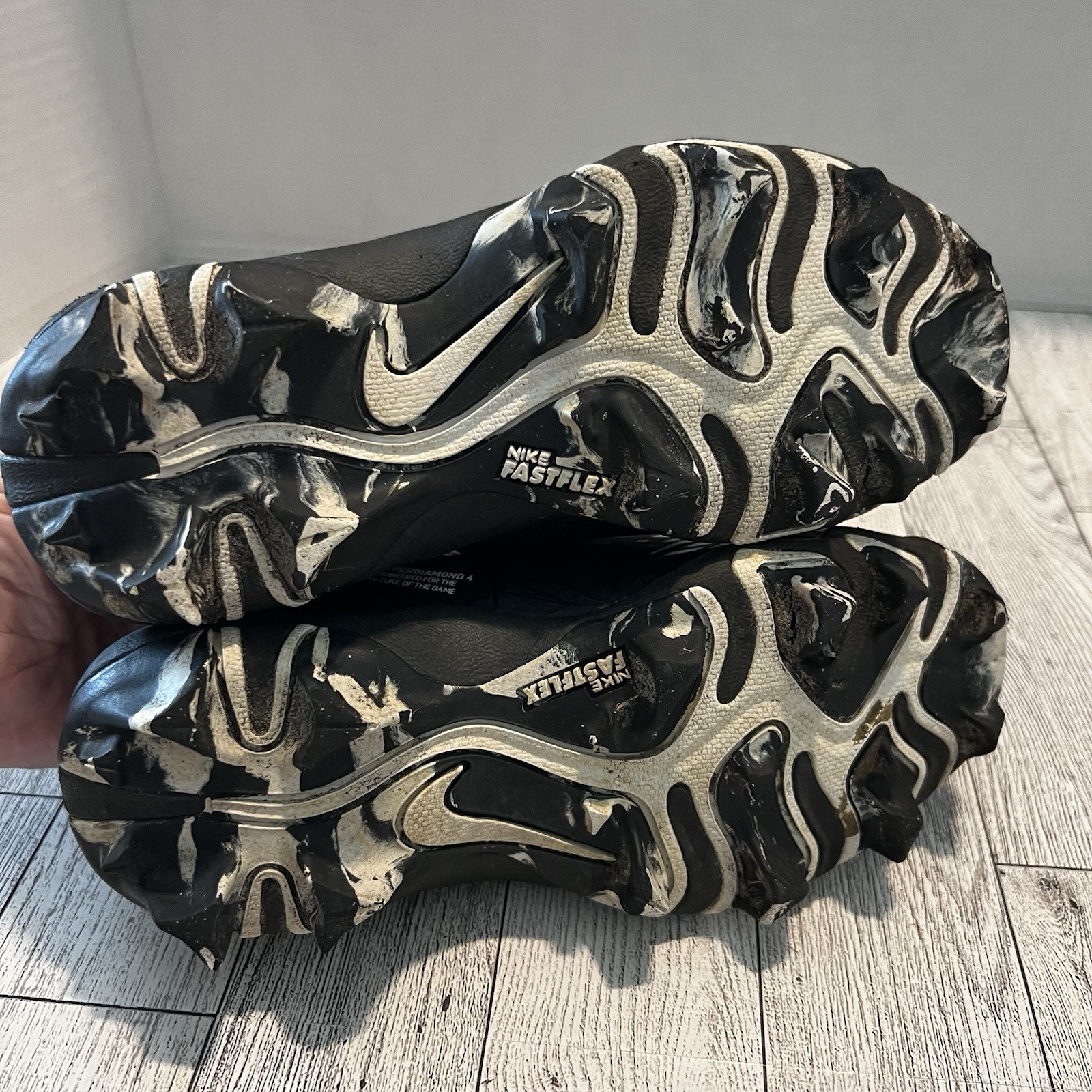 NIKE HYPERDIAMOND 4 Keystone SOFTBALL Cleats Fast Flex CZ5919-005 Size 12C thumbnail 7