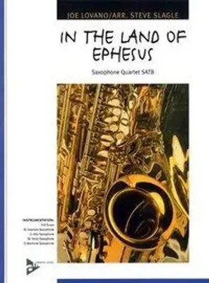 In the Land of Ephesus | 4 Saxophone (SATBar). Partitur und Stimmen. | Lovano