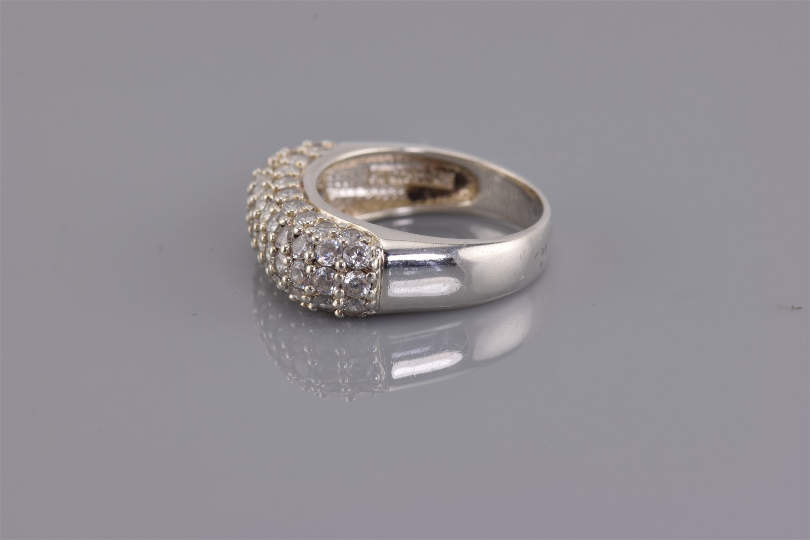 Affinity Sterling Silver Rounded Over Cubic Zirco… - image 5