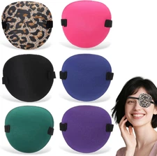 6Pcs Adjustable 3D Eye Patch for Adults Kids Lazy Eye Amblyopia Therapy Set