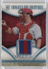 2014 Panini Immaculate Immaculate Swatches Prime 95/99 Cameron Rupp #73 k8v