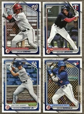 2024 Bowman Baseball Paper Prospects #1-150: You Pick- Complete Your Set