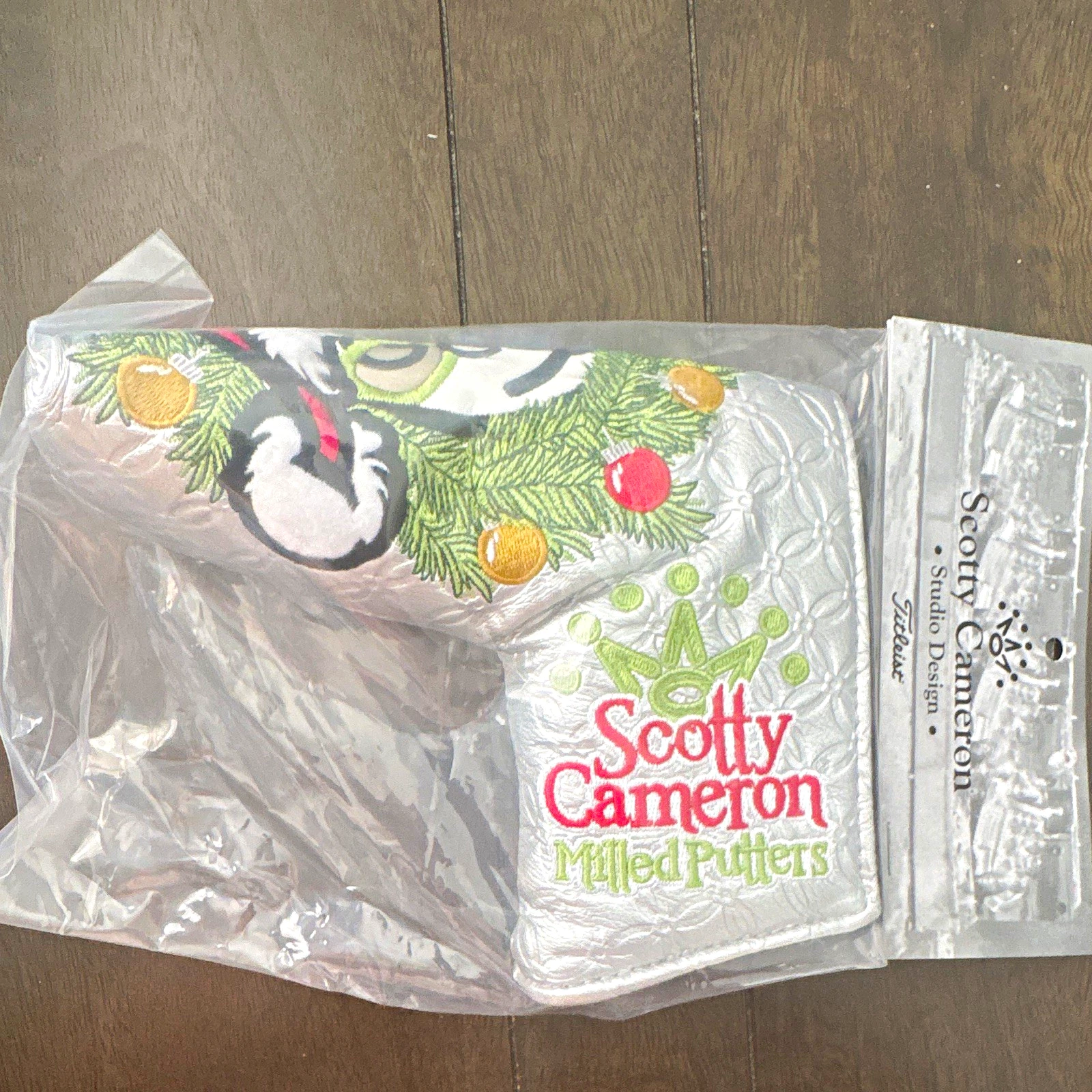 Scotty Cameron Happy Holidays Johnny Claus Santa Putter Headcover