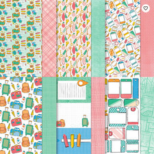 Stampin Up 12x12 On the Go Designer Series Paper - FULL PACKAGE