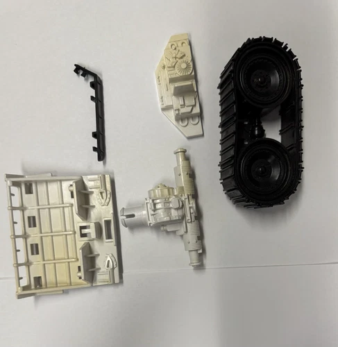 1985 Vintage G.I. Joe Lot 3.75 ARAH Snow Cat Parts And Accessories