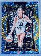 2025 WNBA Select 🔵 Light Blue Disco 🪩 JULIE VANLOO 105/125 SP Sparks #21 🔥