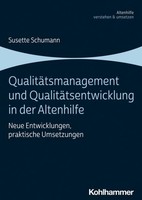 Susette Schumann QualitäTsmanagement Und QualitäTsentwicklung In Der Altenhilfe