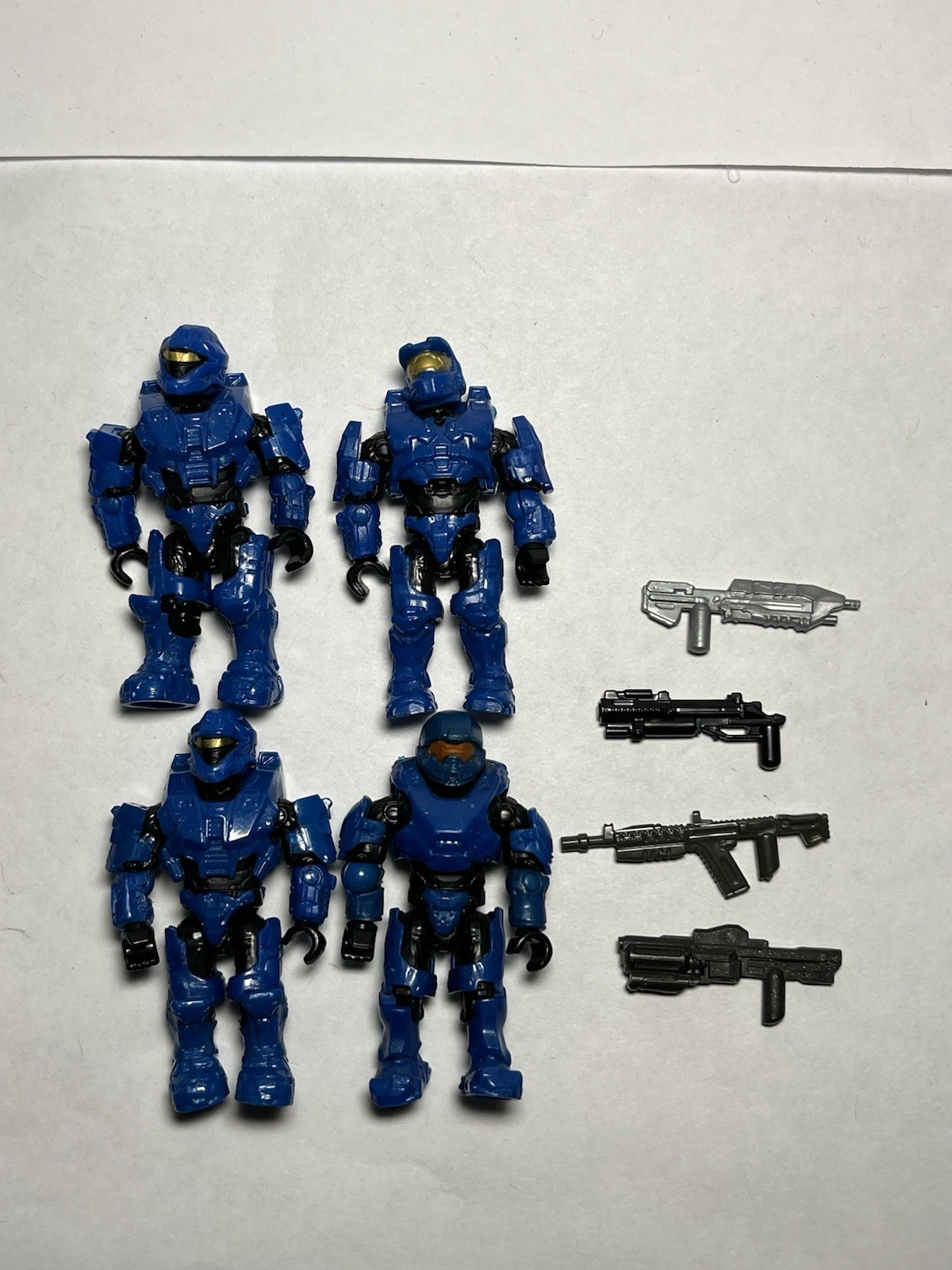 Halo Mega Construx Spartan Recon Athlon Mark VI Blue Lot