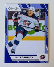 2023-24 O-Pee-Chee Hockey Blue Border #428 Eric Robinson Columbus Blue Jackets