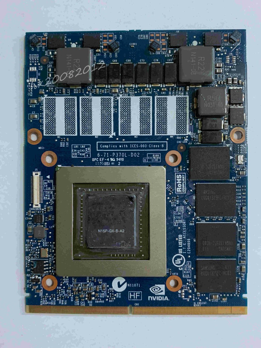 CLEVO Nvidia GTX 770M GTX780M GTX 860M VIDEO CARD 4GB GDDR5 Video