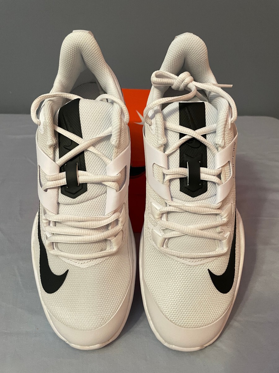 NEW Nike VAPOR LITE HC White / Black (DC3432 125) M 8.5 Tennis