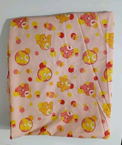 Care Bears 2006 lenzuolo con angoli rosa vintage - Foto 3 di 10