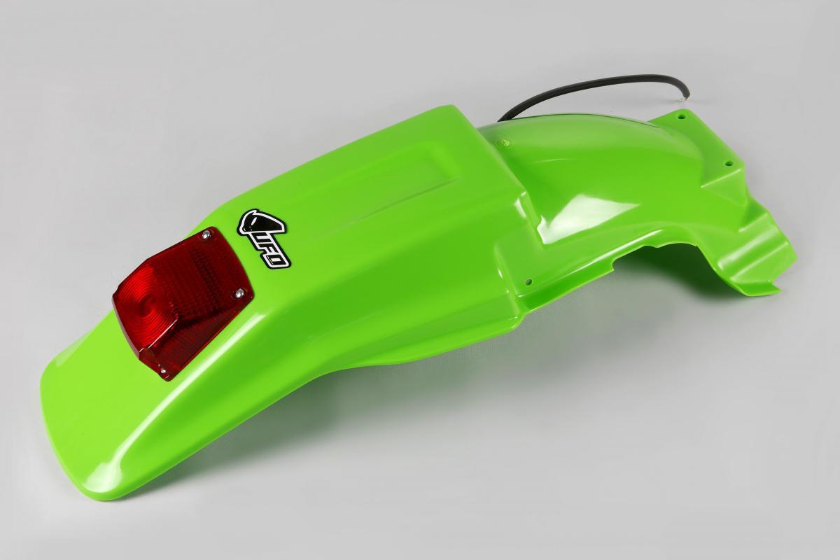 Rear Fender Taillight Mudguard Fender Fits Kawasaki Kdx 200 90-94 Green