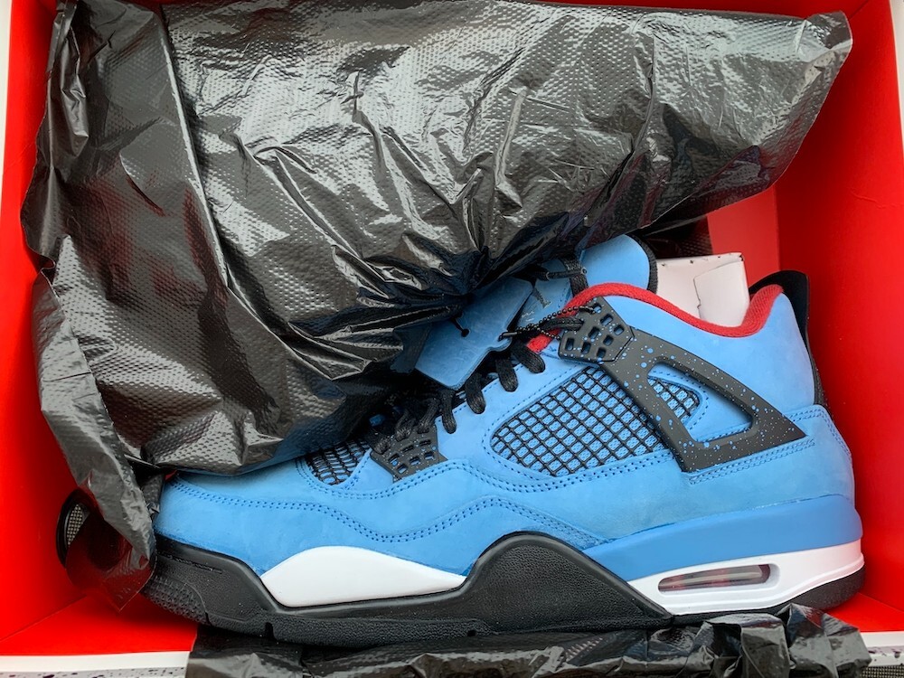 【新品未開封】cactus jack entertaiment system Size 11.5 - Jordan 4 Retro x Travis Scott Mid Cactus Jack