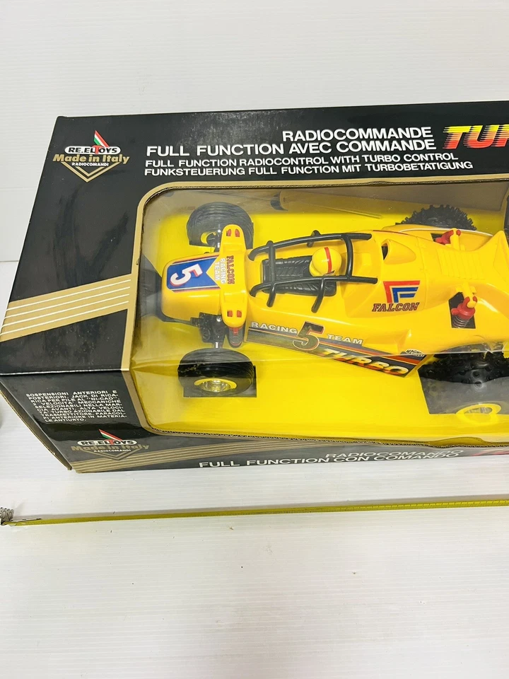 Reel Toys Buggy 1:8 Falcon Turbo Rc, Neuf Vintage!! - Photo 2/4